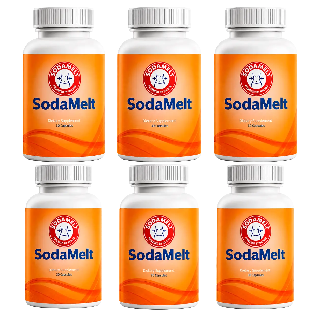 The SodaMelt pack range as the seller photographs it